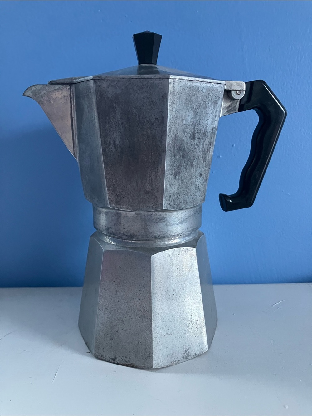 Vintage MCM Bialetti Moka Espresso Maker - Made in Italy
